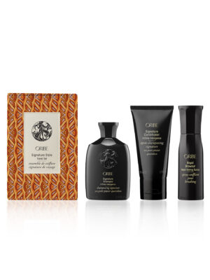 Oribe Signature Style Travel Set 2024 -lahjapakkaus